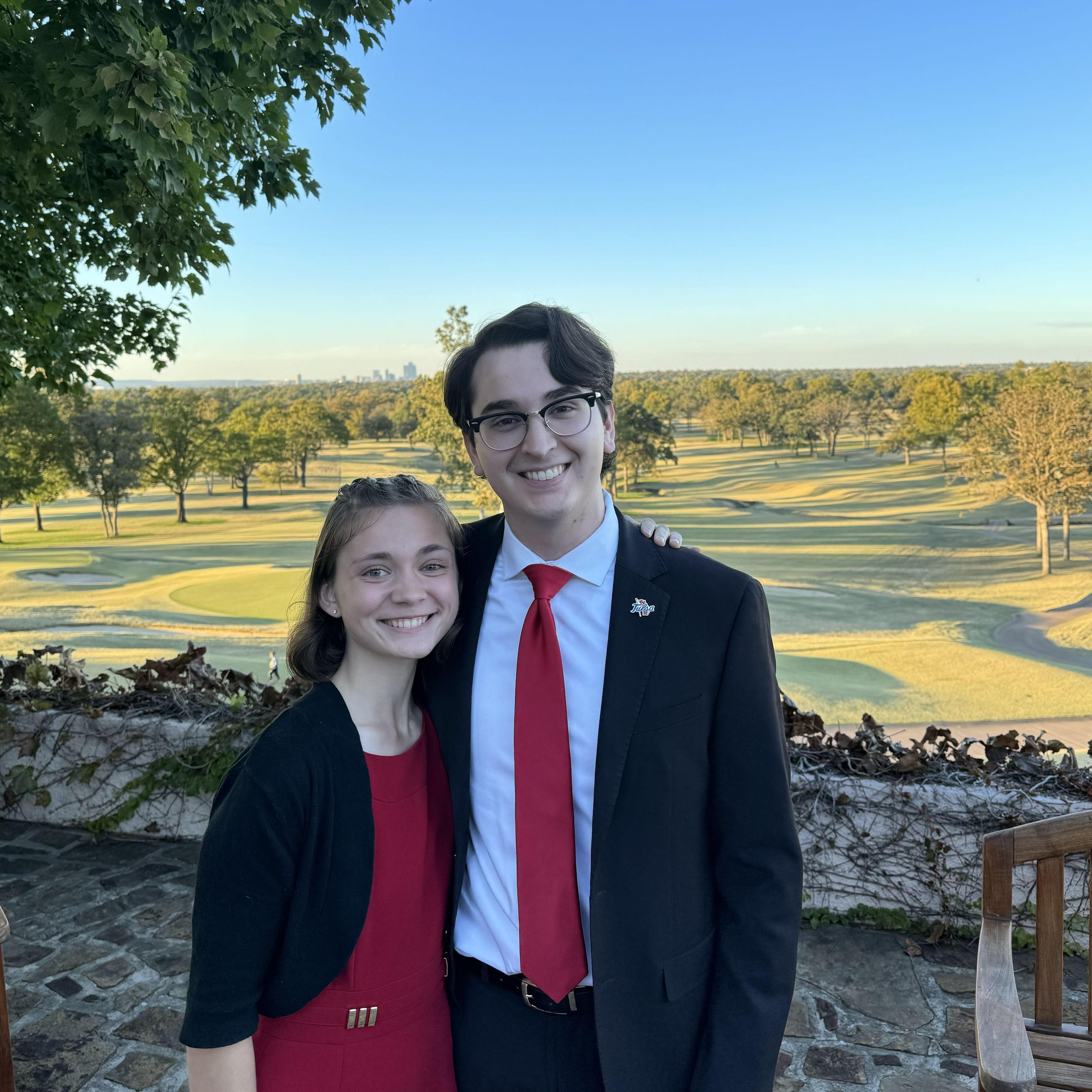 Us at the St. Philip Neri Enlighten Gala