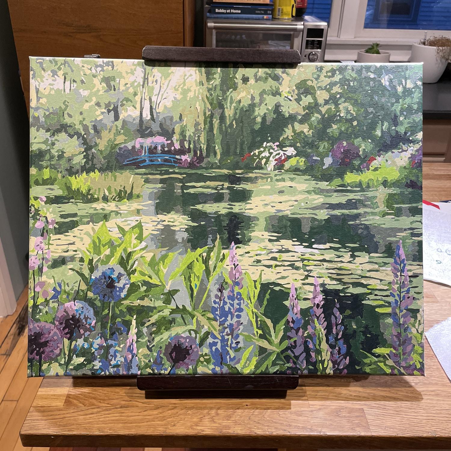 One of the many paintings Jodi has done.