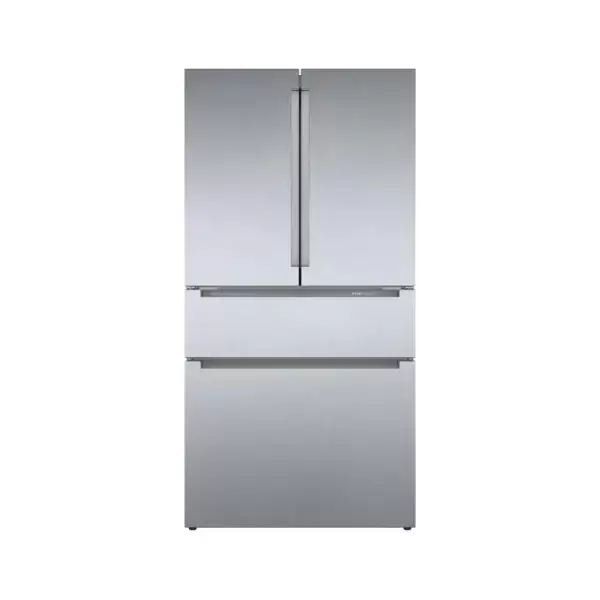 800 Series 36 in. 21 cu. ft. French 4 Door Refrigerator in Stainless Steel with Dual Compressor, Counter Depth