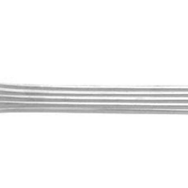 Medium Solid Cold Meat Serving Fork Quintette (Stainless)