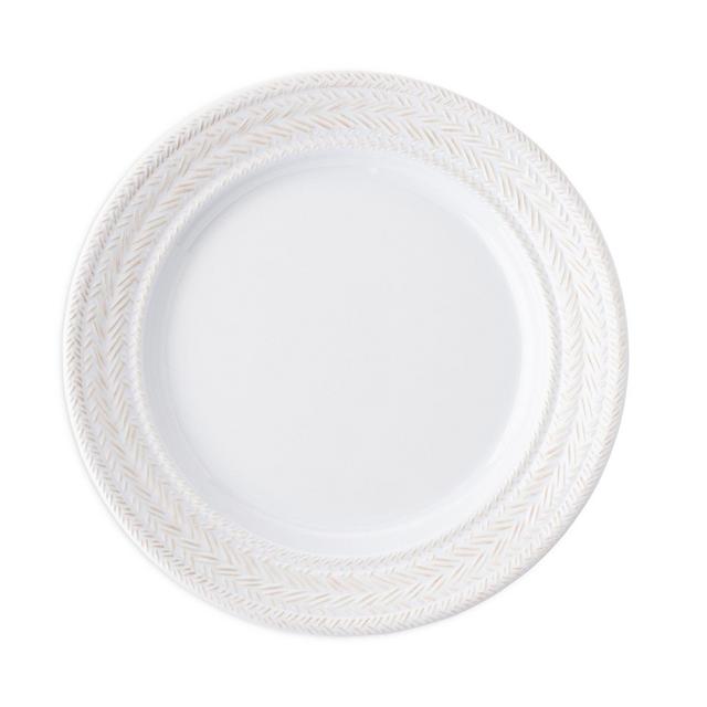 Juliska Le Panier White Melamine Dessert Salad Plate