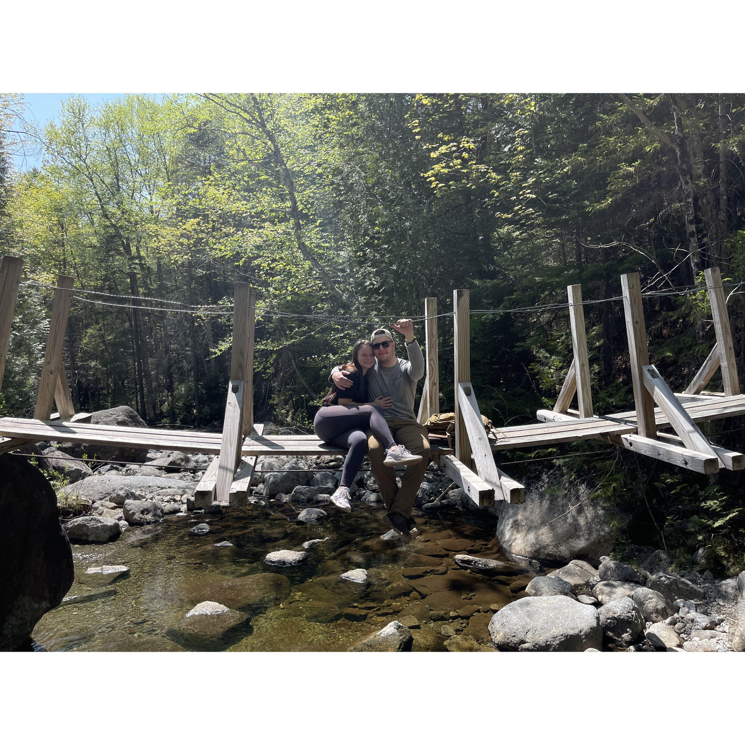 Our GPS failed us so we went hiking on this trail again.