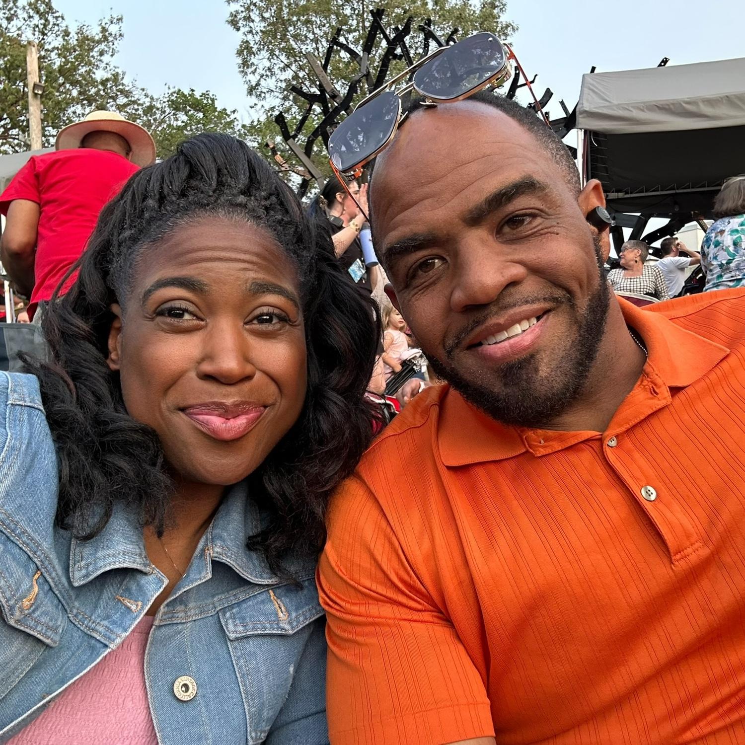 Our first outdoor concert! 🎵