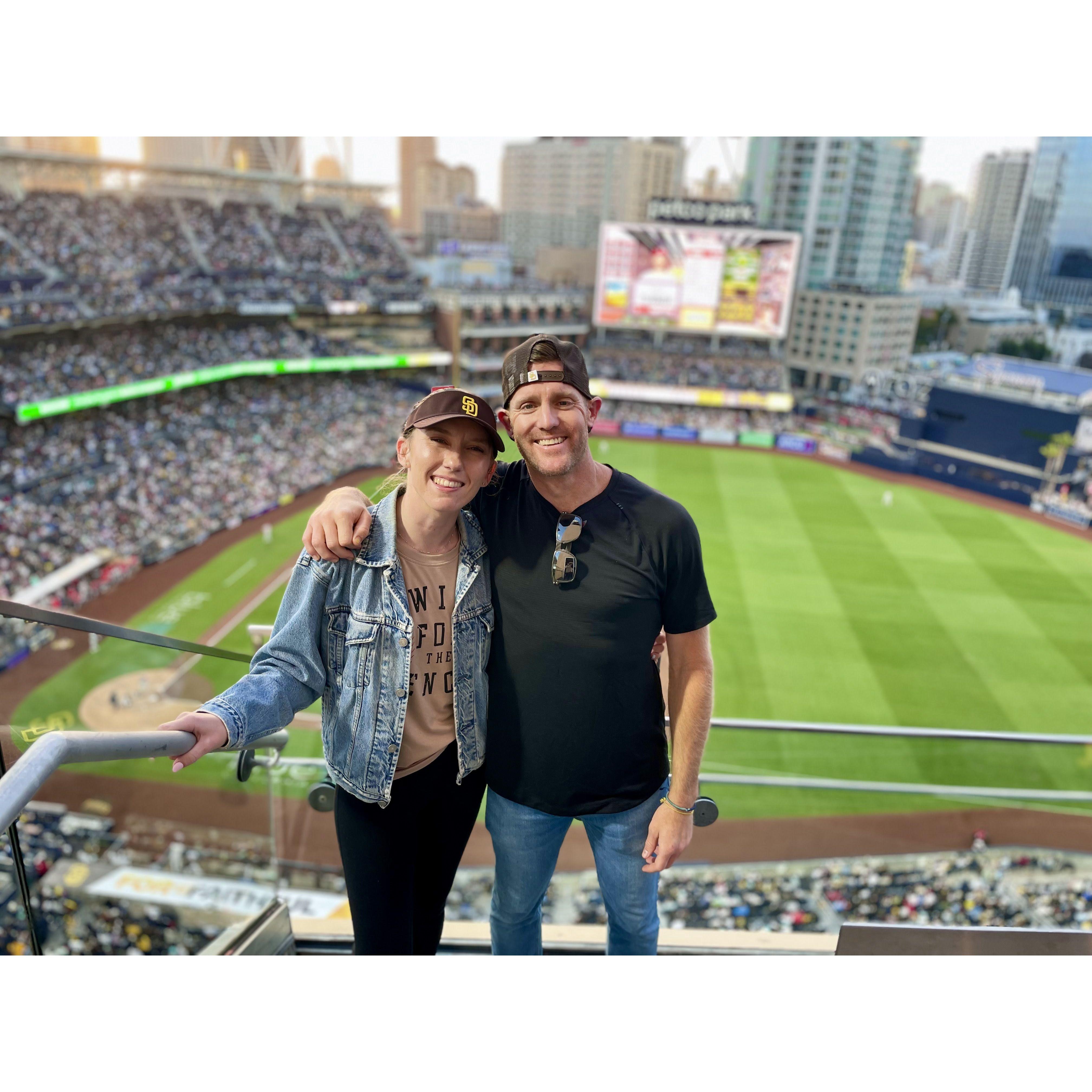Part time Padre fans. April 2024