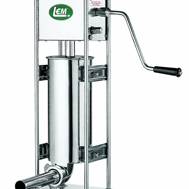 LEM Products 1112 Big Bite 10-Pound Stainless Steel Dual Gear Vertical Sausage Stuffer