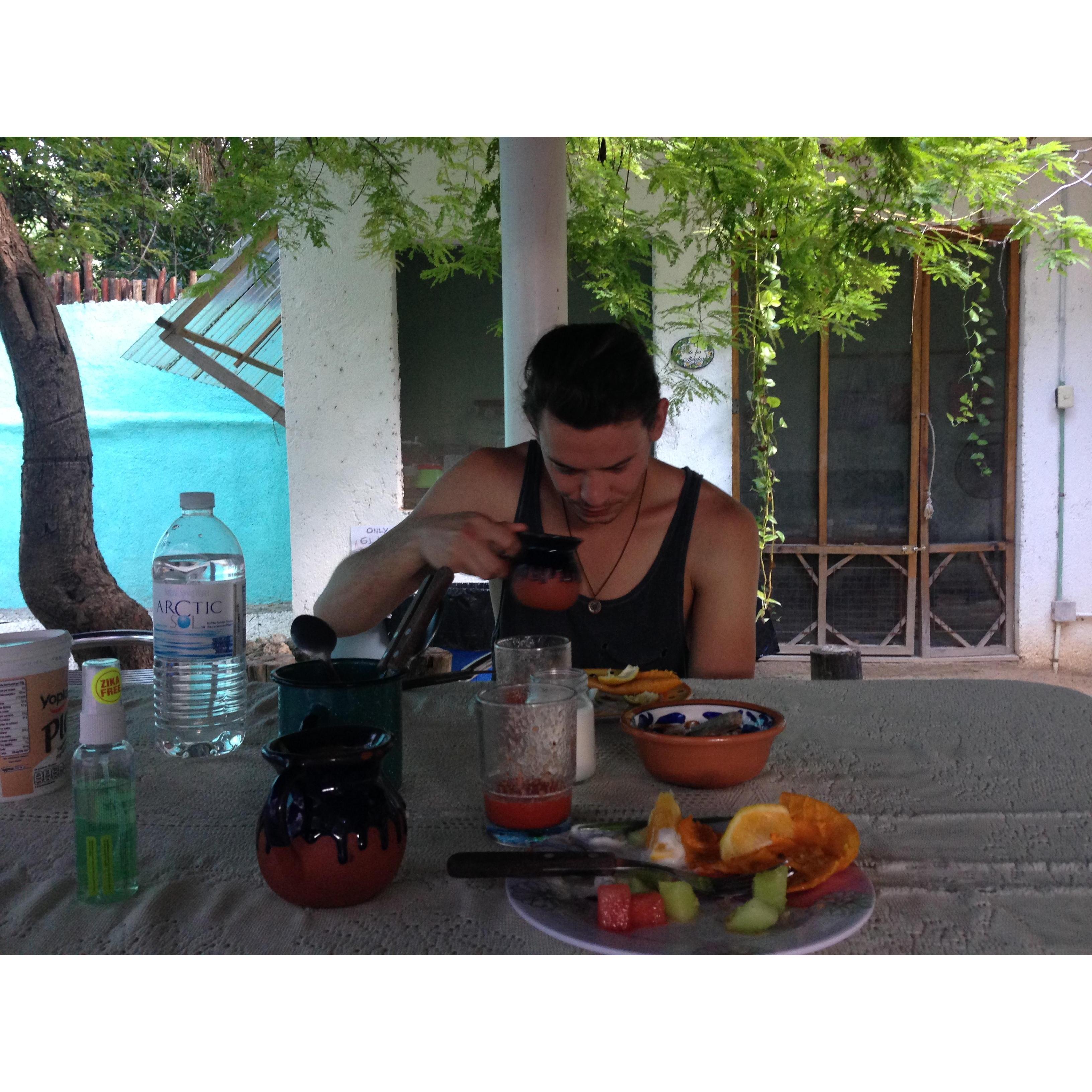Hostel Desayuno in Tulum, Mexico