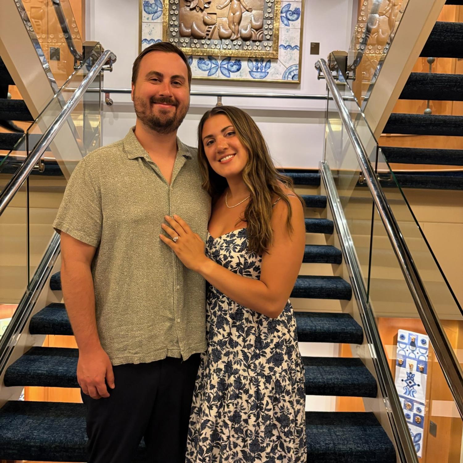 Somewhere between Jamaica and the Bahamas on the Durbin family cruise 2025!