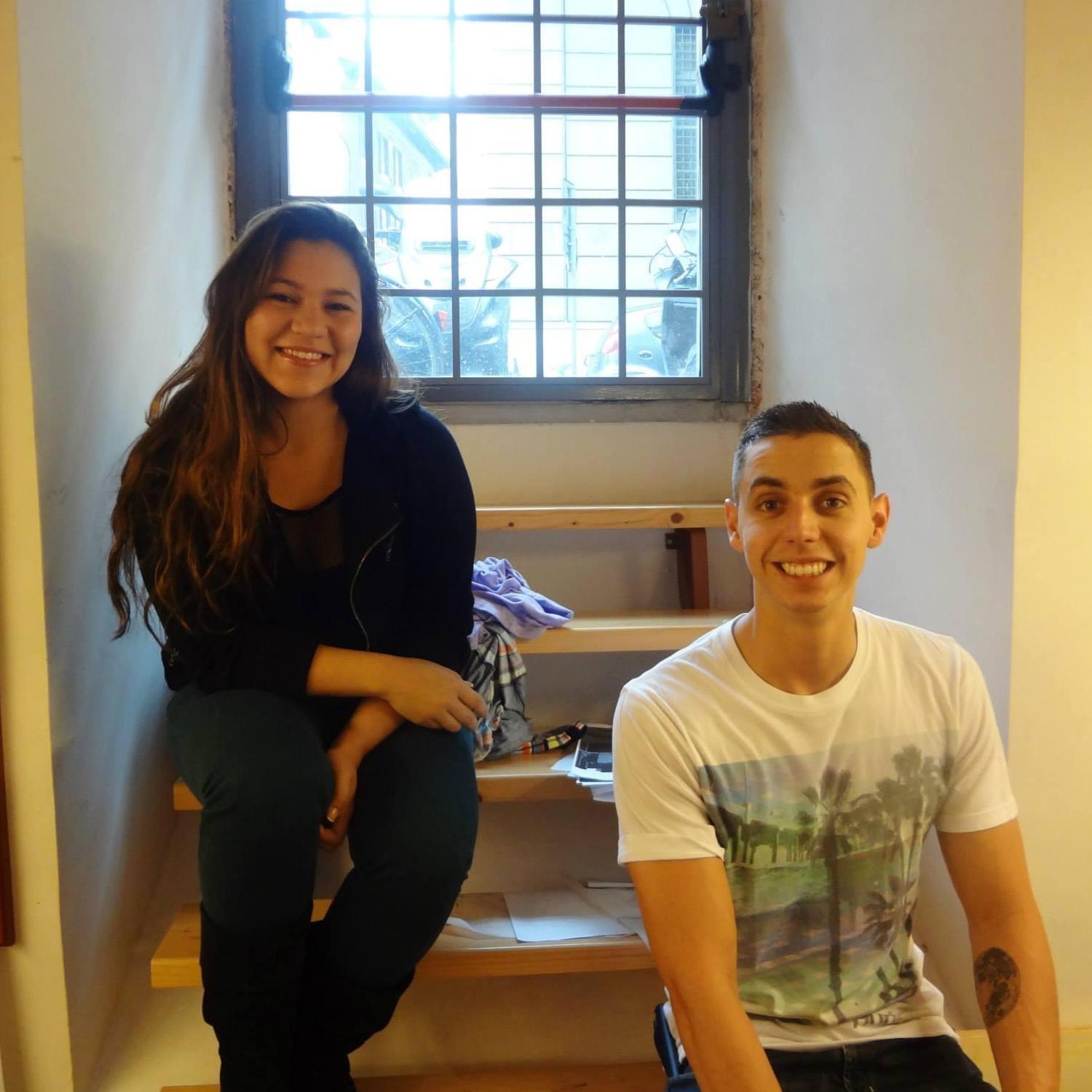 First photo together! May 2013