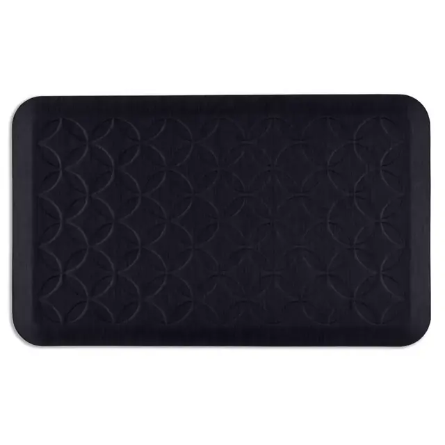 Simply Essential™ Embossed 18-Inch x 30-Inch Kitchen Mat in Grey
