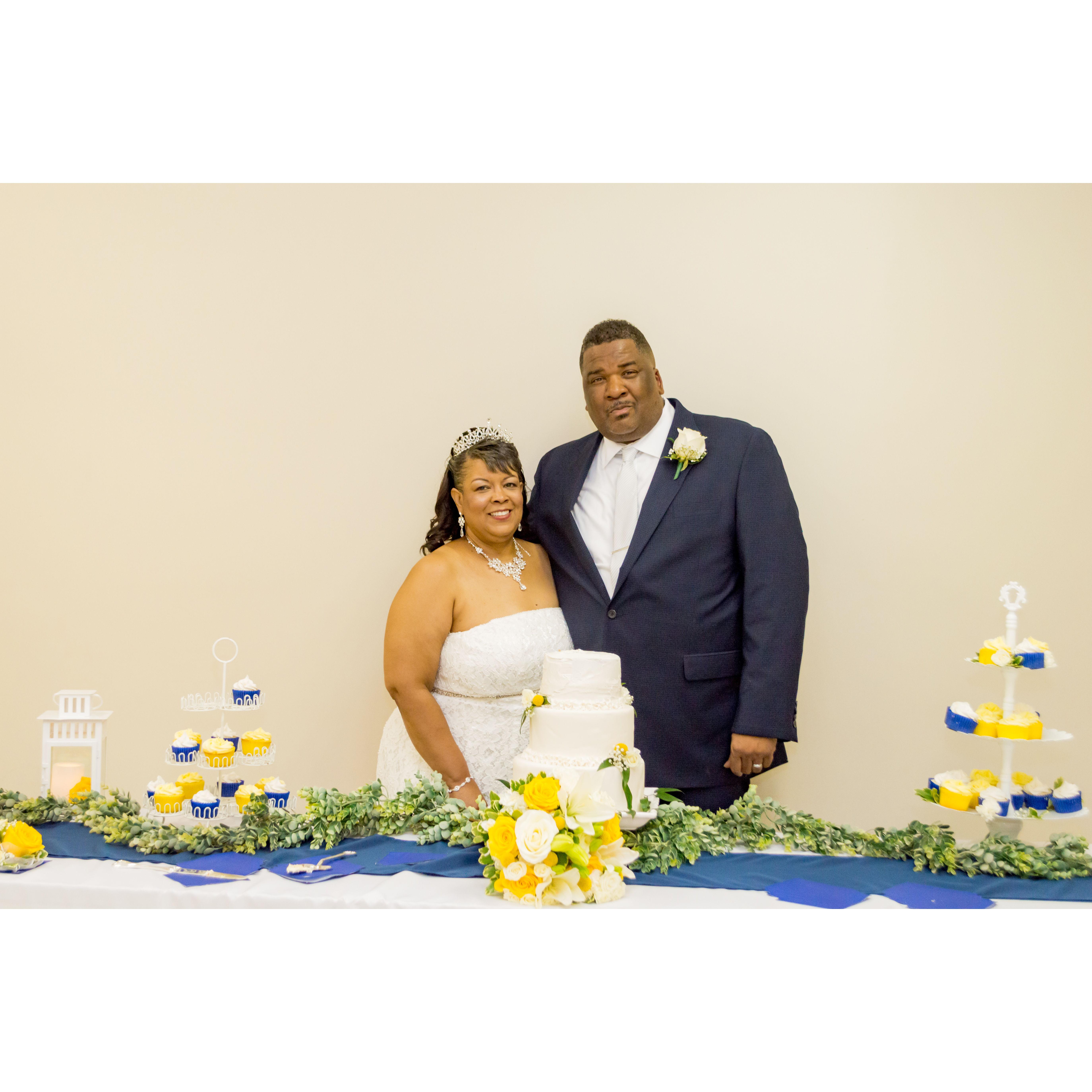 Our wedding day!