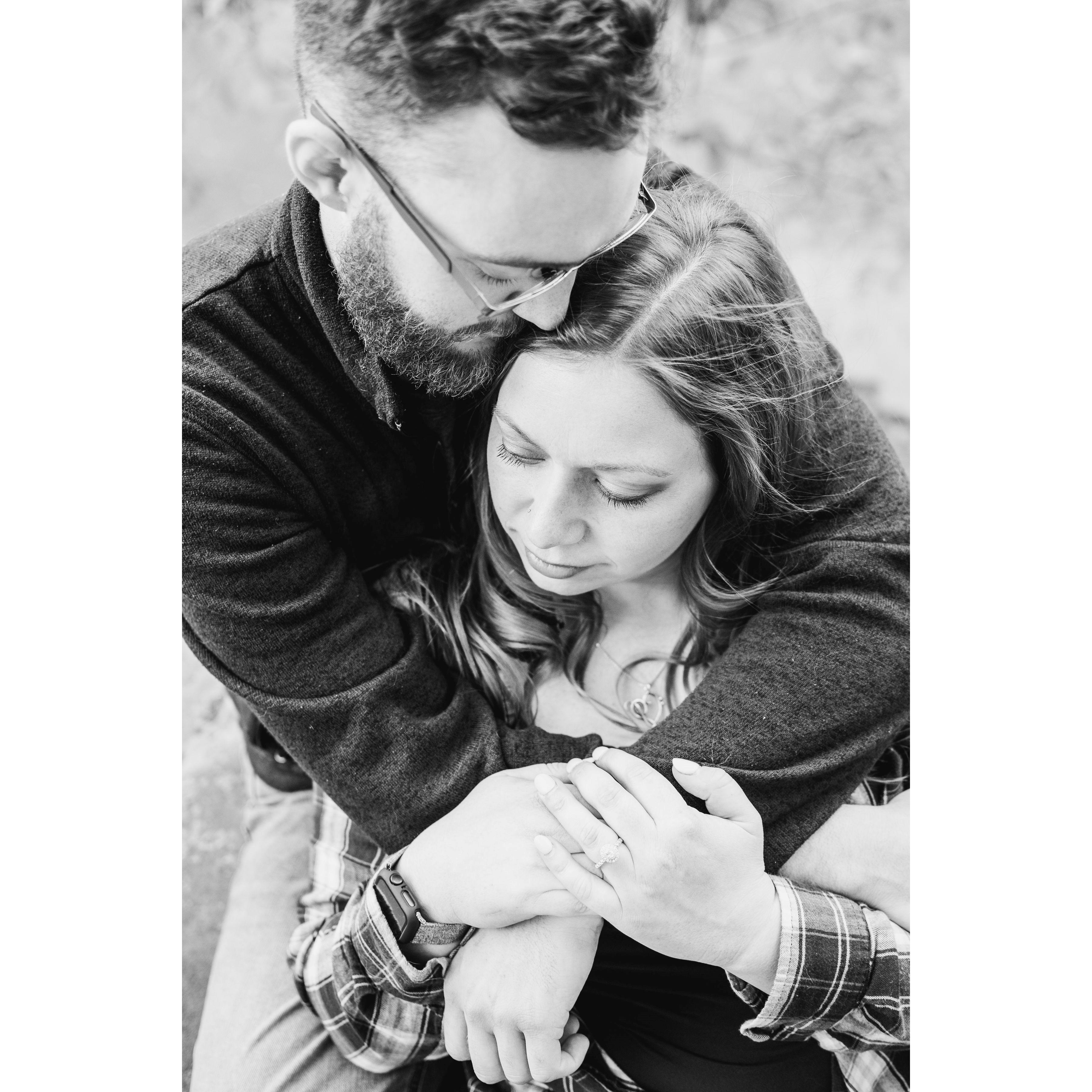 One of our absolute favorite engagement photos!