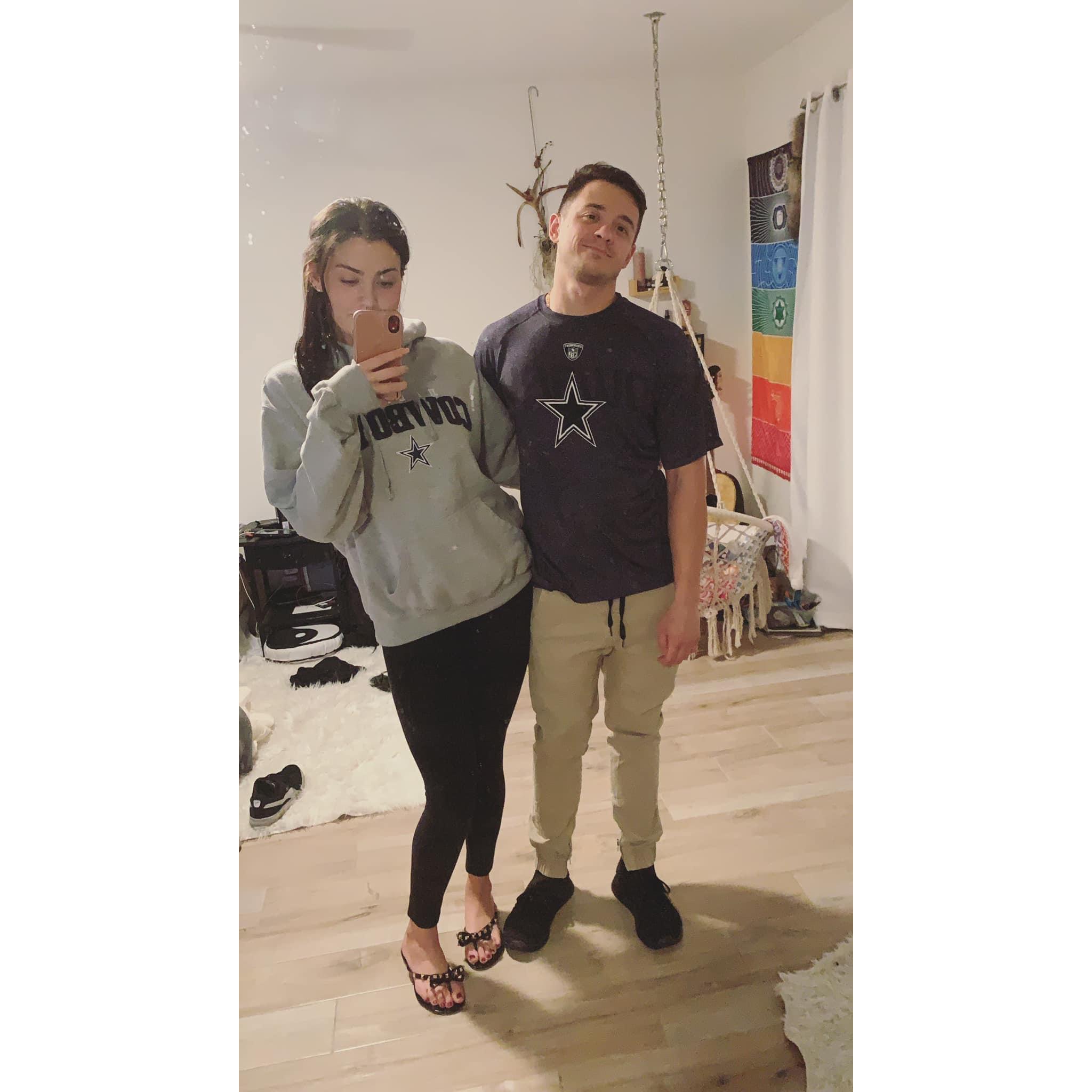 Before cowboys game 2019