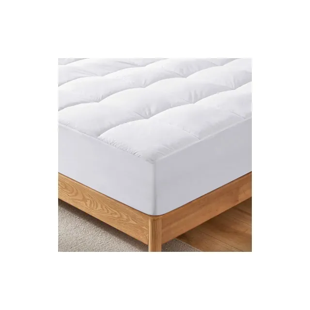 Peace Nest PCM Cooling White Mattress Pad with Elastic Deep Pocket, King, 78"x80"