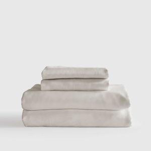 Bamboo Fitted Sheet Set in Sand