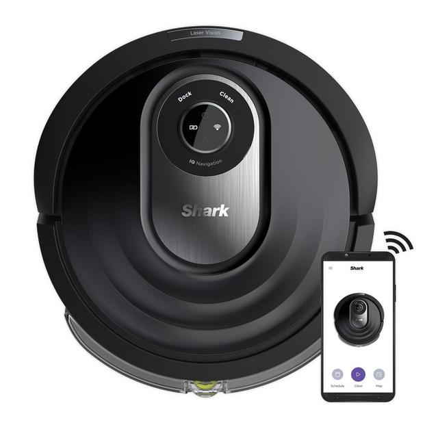 Shark® AI Robot VACMOP™ PRO R201WD Vacuum with Sonic Mopping, Self‐Cleaning Brushroll, Wi‐Fi