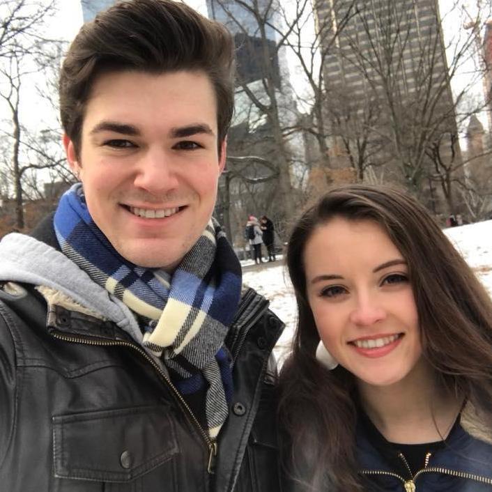 Our first Christmas together in New York City - 2017