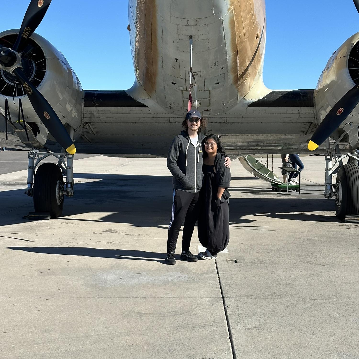 Obligatory picture with an airplane
(Jan 2024)