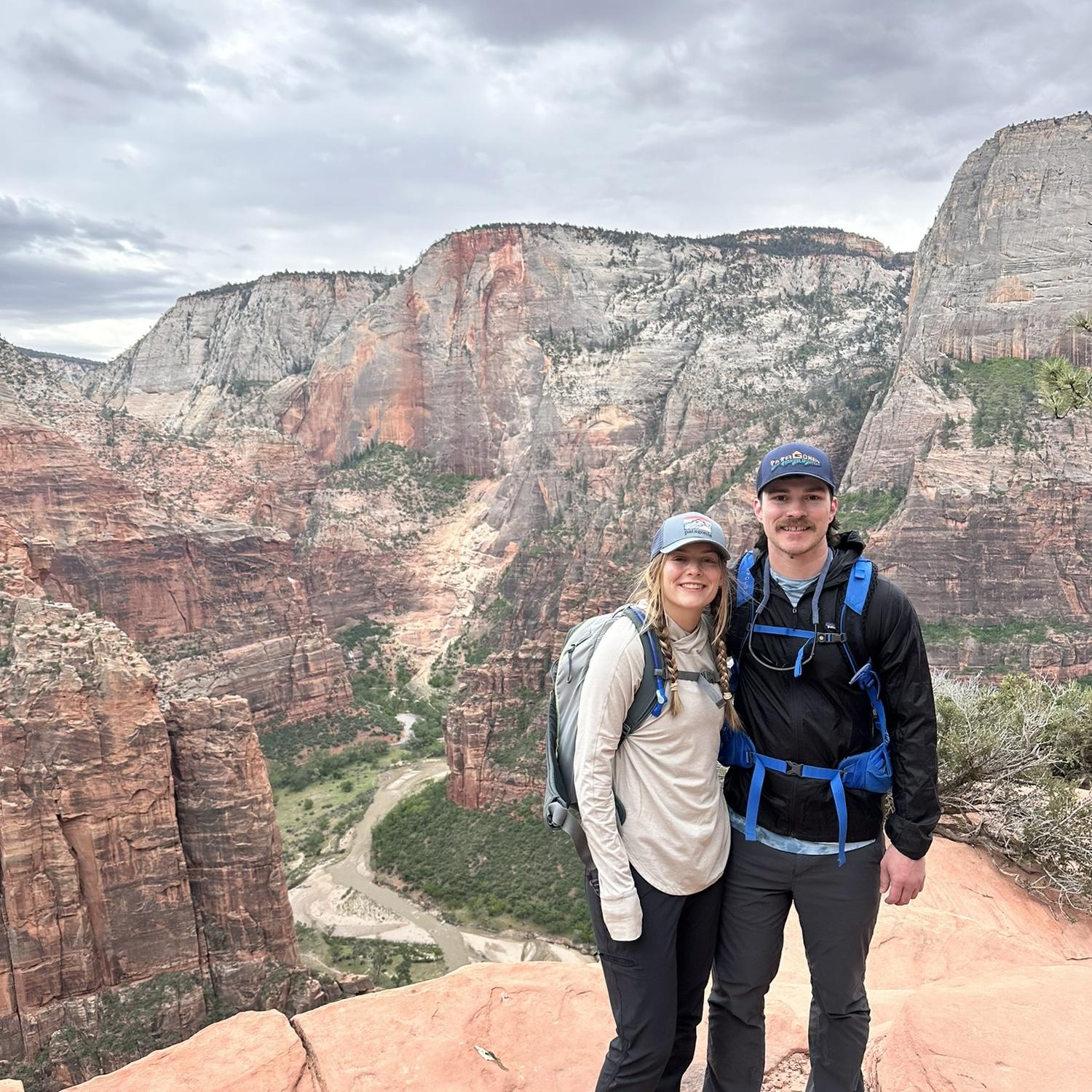 We’ve been exploring Utah together! Zion May 2024.