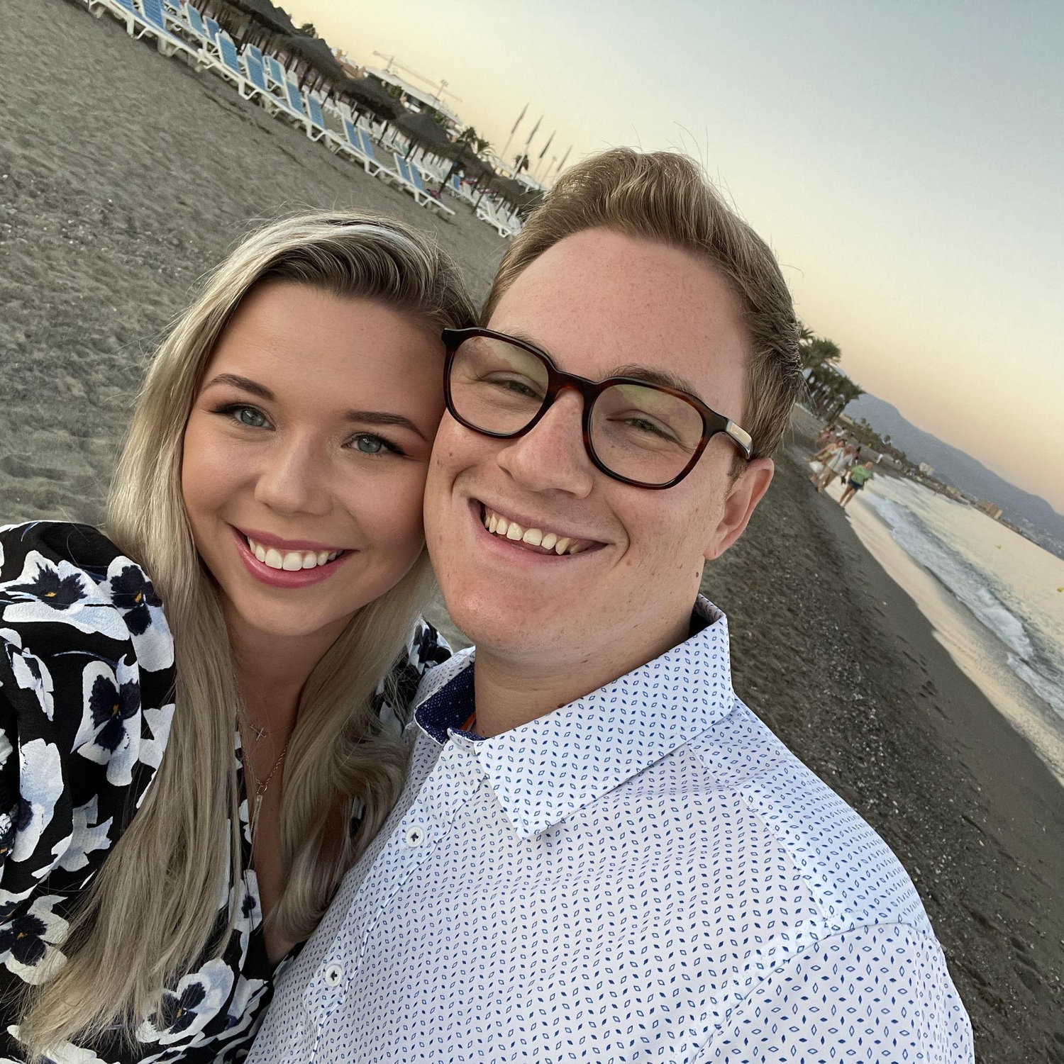 Our eighth anniversary in Malaga, Spain