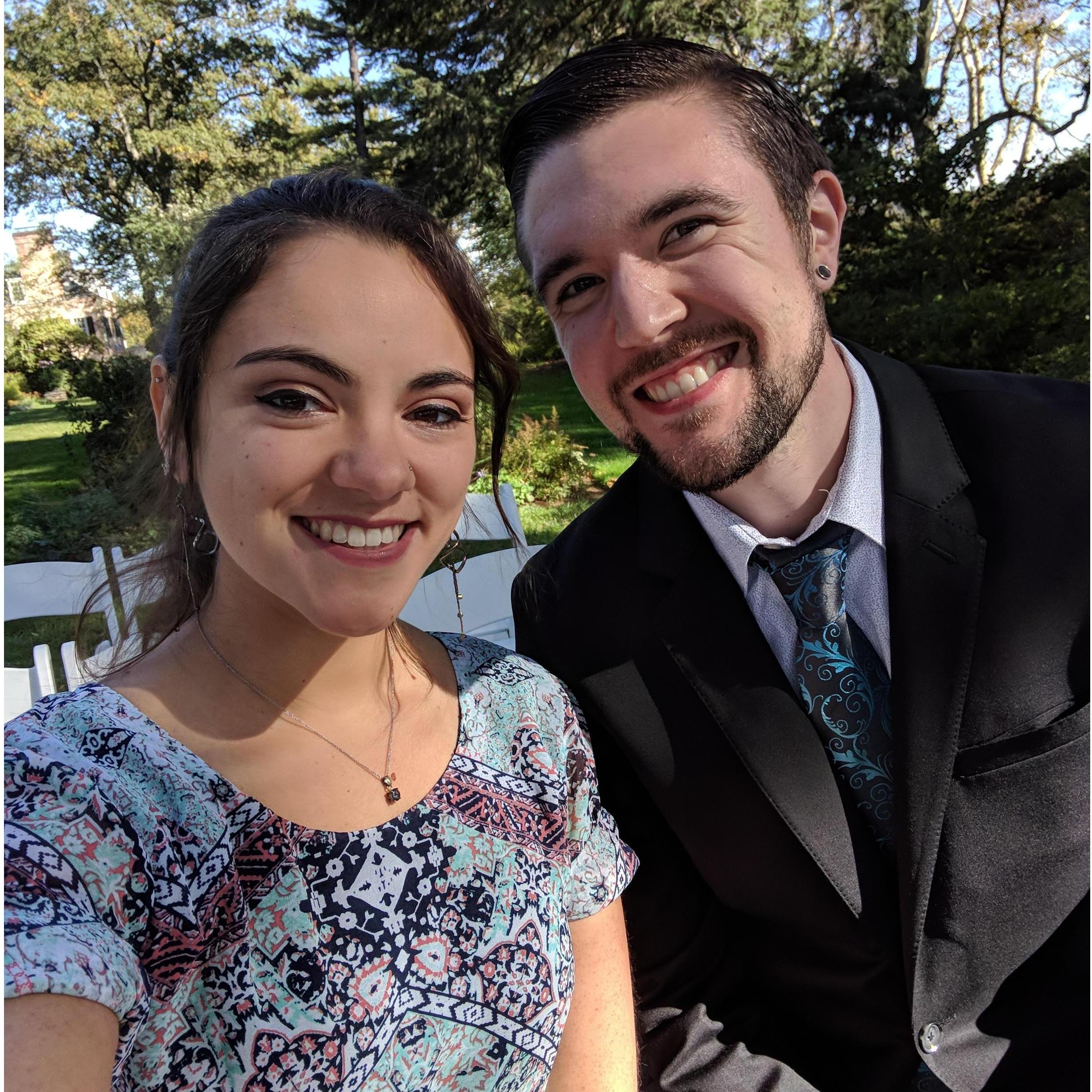 Celebrating Sean & Kelly's wedding! 
(October 22, 2017)