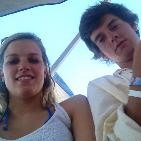 Our first photo together circa 2012