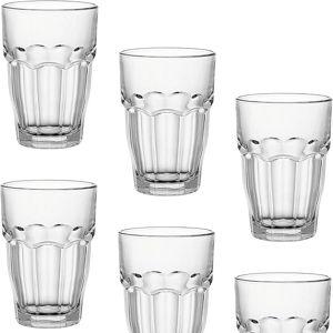 Set of 6 Drinking Glasses, 12.5oz