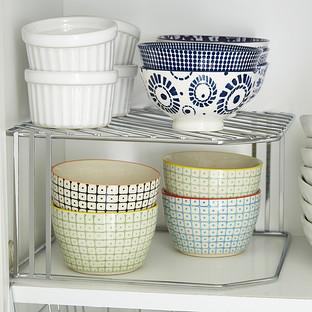 Single Chrome Corner Shelf