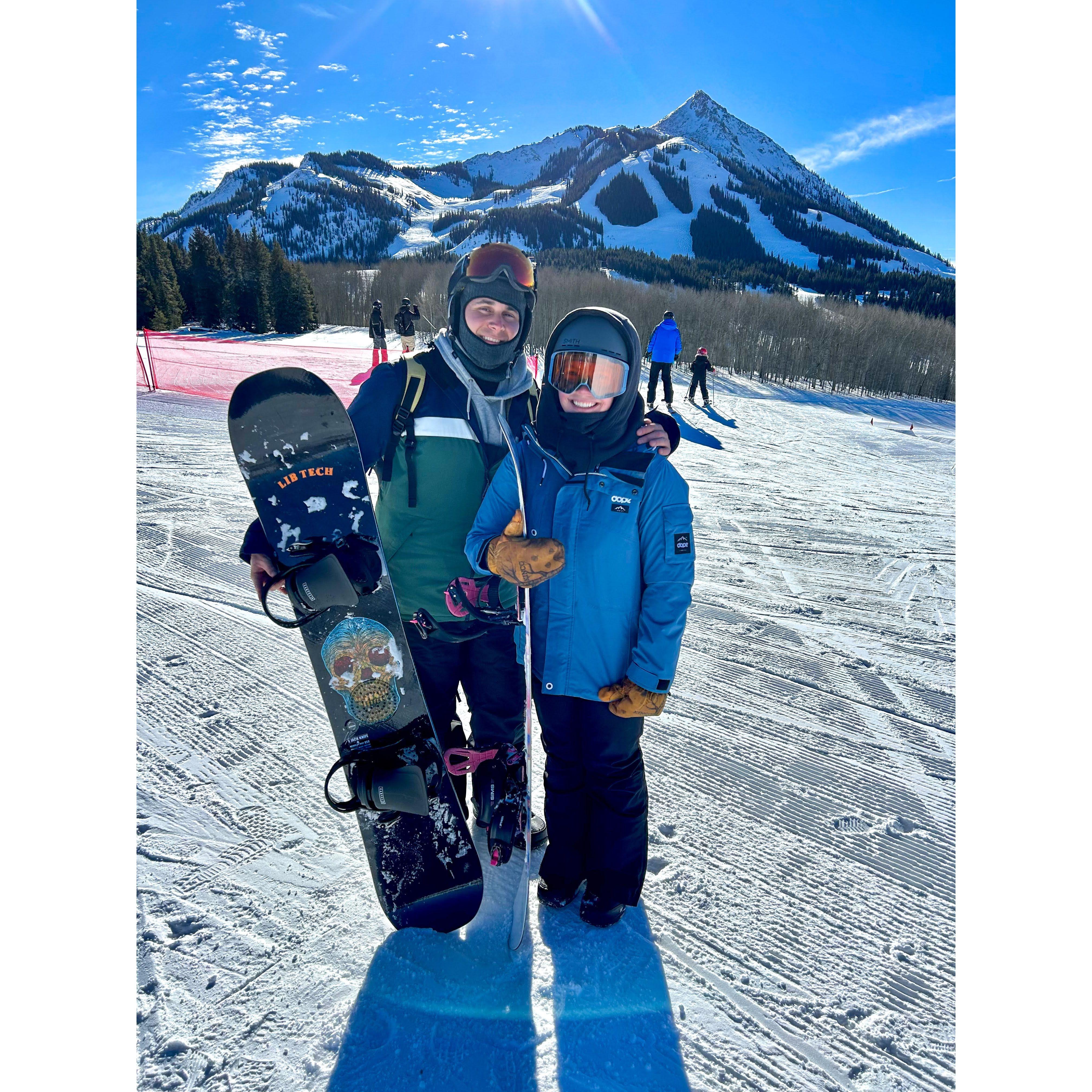 12/30/23 | Crested Butte Snowboarding!