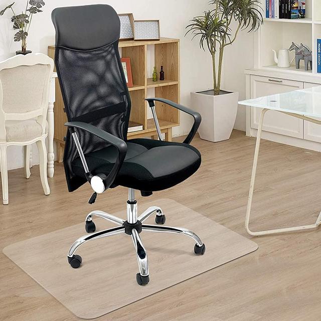 Azadx Home Office Chair Mat 30'' x 48'', Transparent Hard Floors Protector Rectangle, Office Chair Mats for Hard Surfaces (30 x 48'' Rectangle)