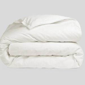 Percale Duvet Cover (Cream) - Full