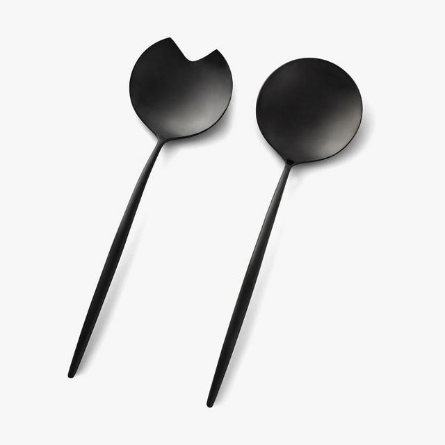 Gaze Stainless Steel Serving Utensils, Set of 2 - Gunmetal