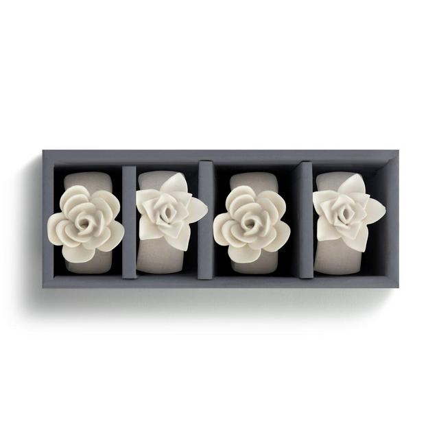 Succulent Napkin Rings (Set of 4)