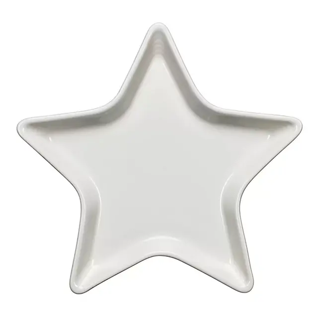 Fiesta® Star Plate in White