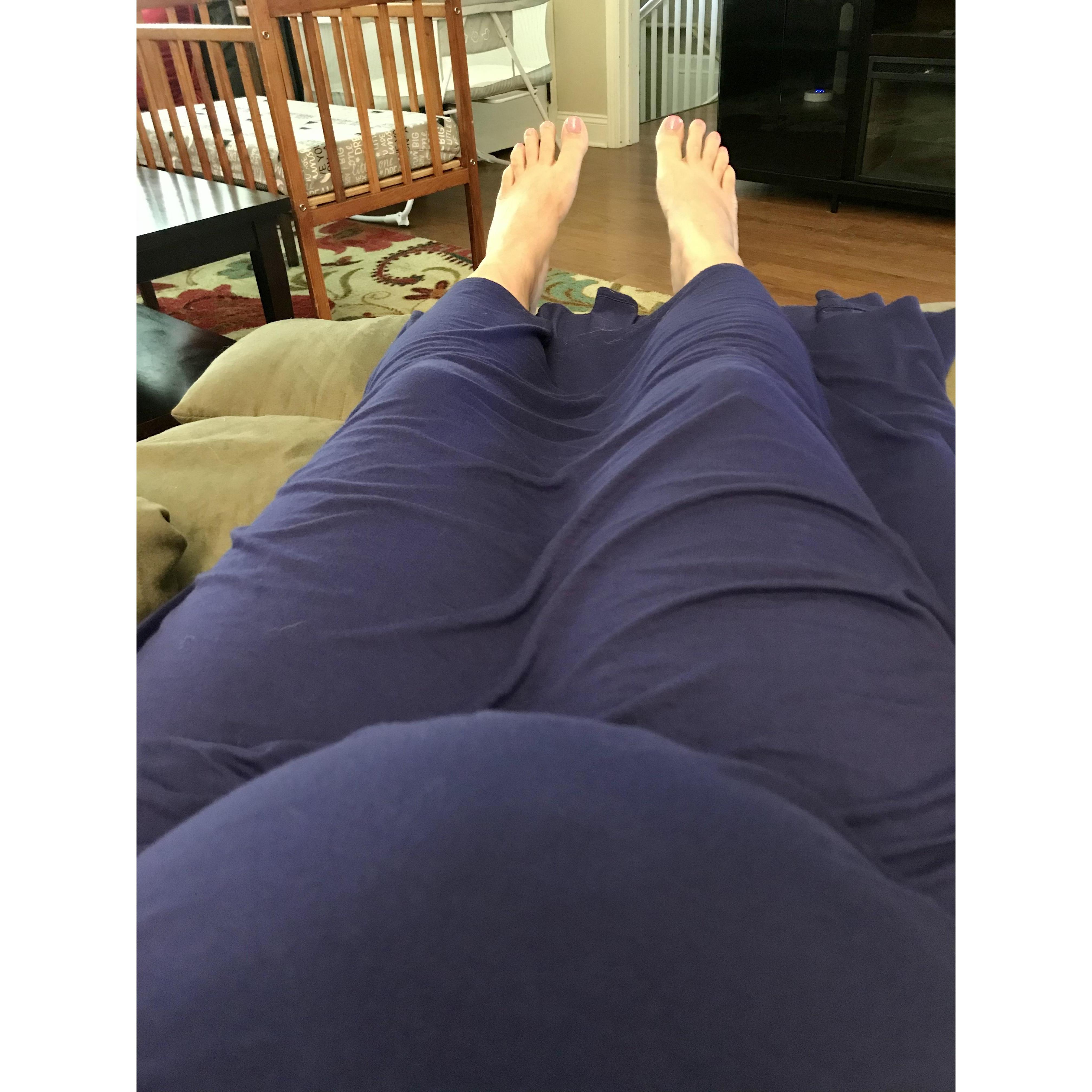 Last bump picture 7/12/19 before meeting our baby girl!
