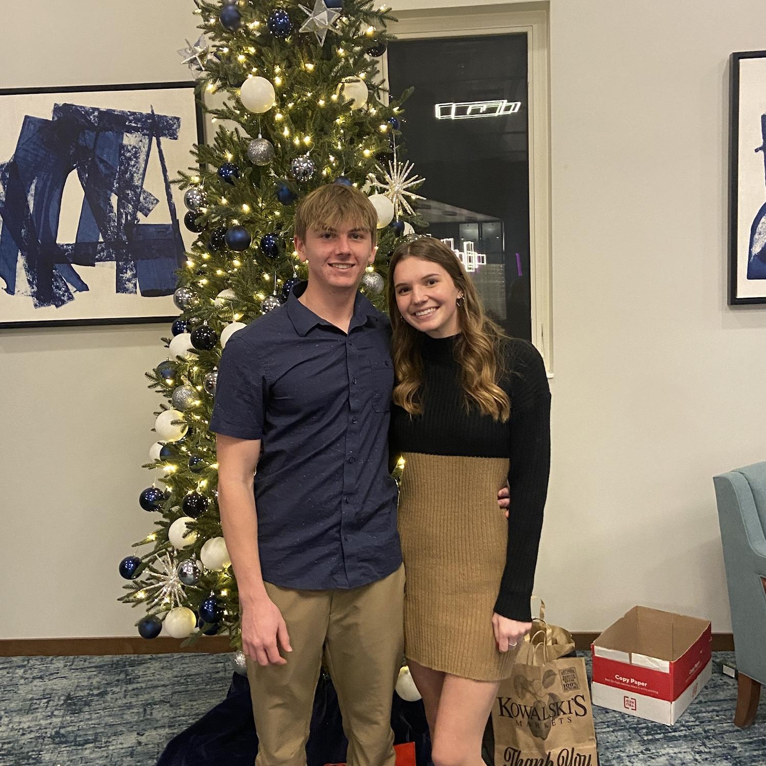Keller family Christmas party