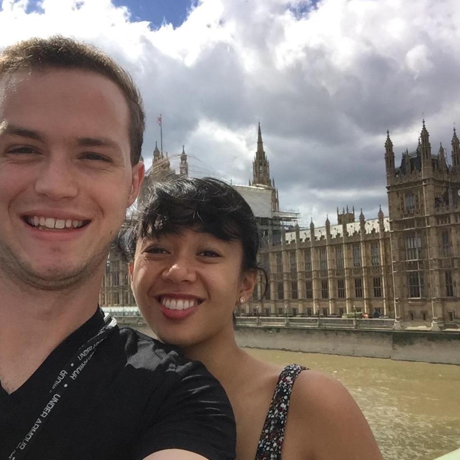 Our first month of long distance, Tyler was in LA and Alex was in London. He came to see her capstone performance at RADA, and our European backpacking trip began!
