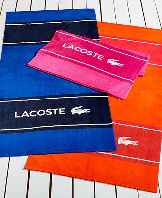 Lacoste- Blocks Beach Towel