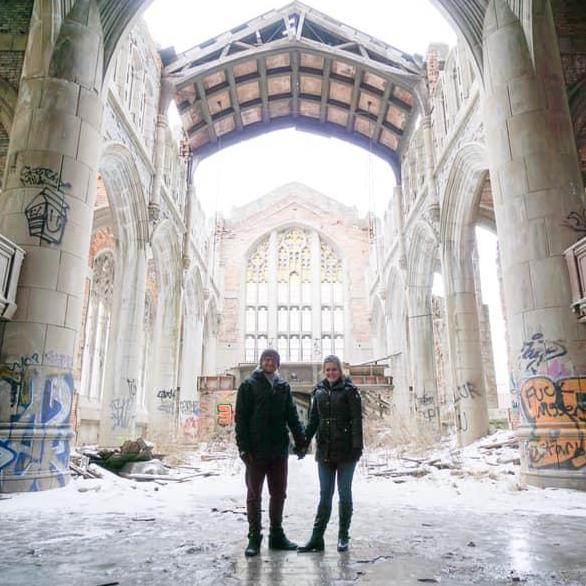 Derek's first abandoned building experience!
