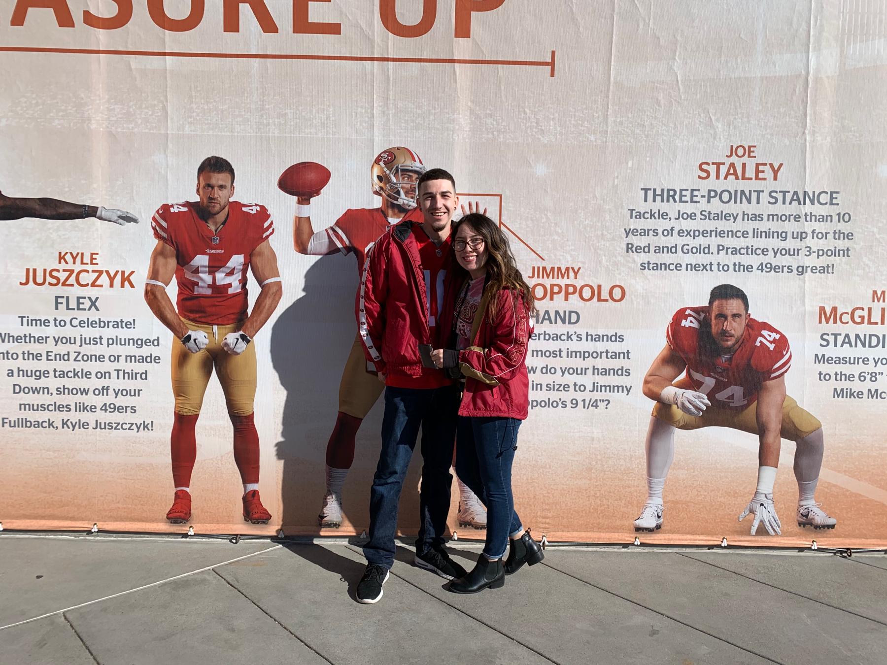 First 49er football game