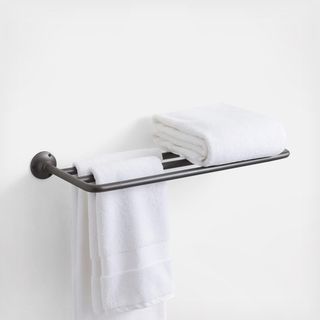 Classic Round Bathroom Towel Rack