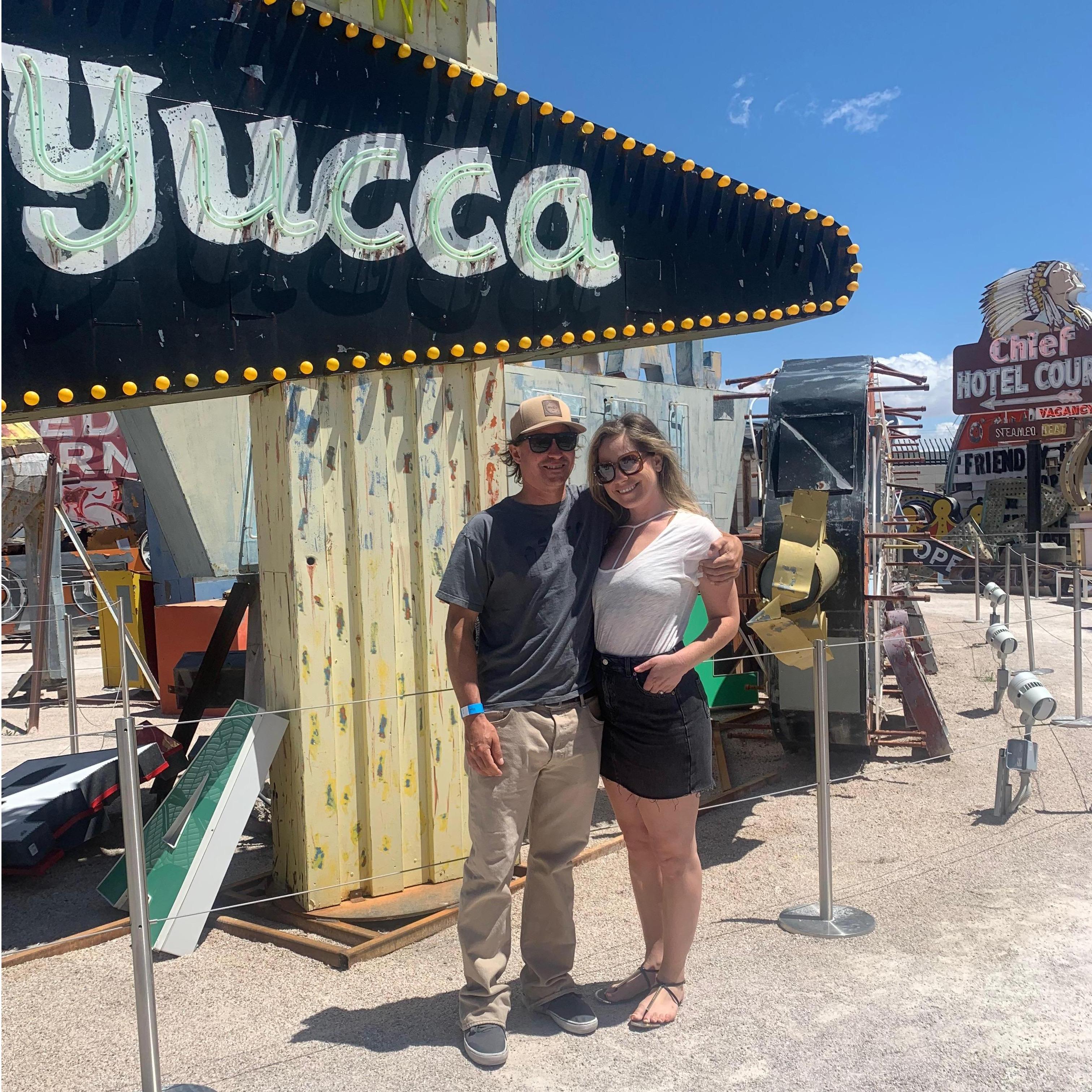 Neon sign museum in Las Vegas was rad