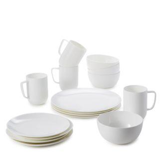 Hudson Park Coupe 16 Piece Dinnerware Set