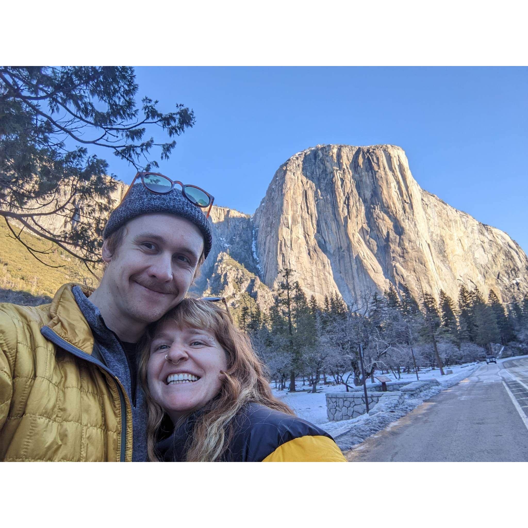 El Capitan (Yosemite National Park), January 2023