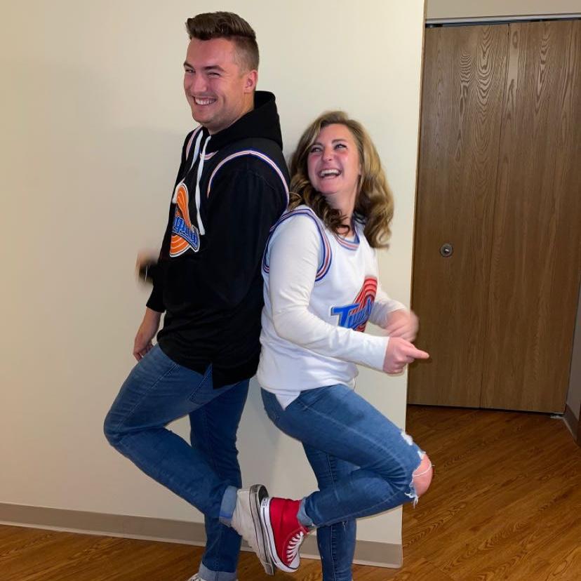 Where it all began. I told Aaron I had something crazy to tell him, and he responded with "I love you too!" 3 Halloweens later, we got engaged, and 4 Halloweens later we are getting married!!