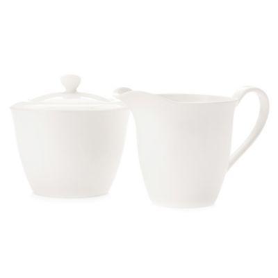 Maxwell & Williams™ White Basics Motion Sugar and Creamer Set
