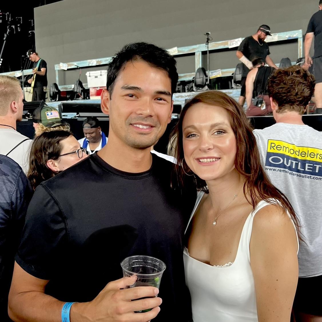 1st time both of us saw Dierks Bentley live