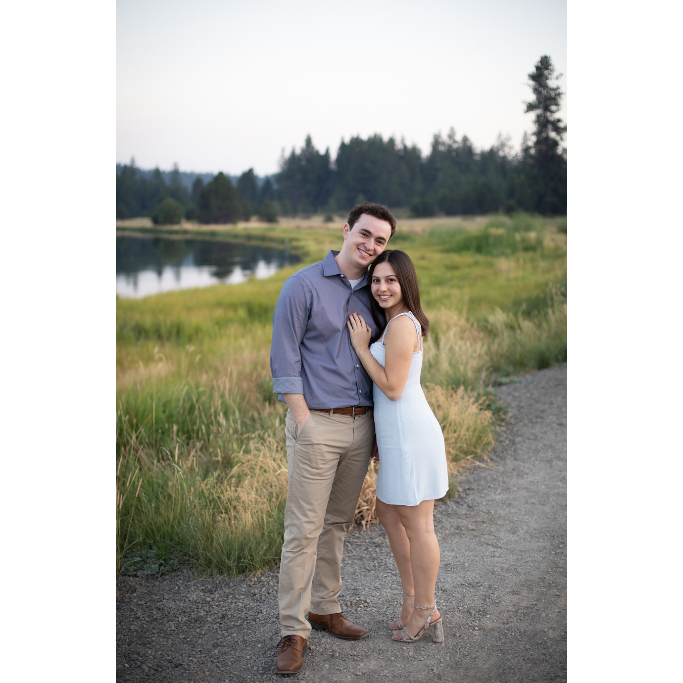 The day before our engagement!