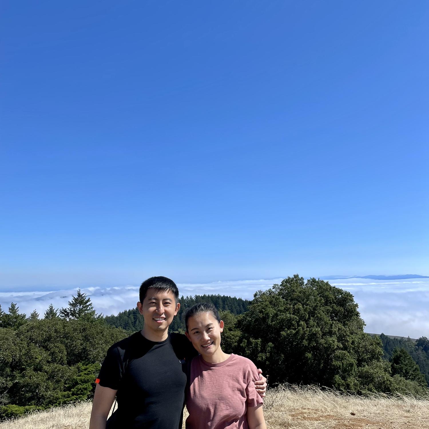 Mount Tamalpais State Park in California in August 2022! 2022 年 8 月, 加州塔玛佩斯山州立公园的云海
