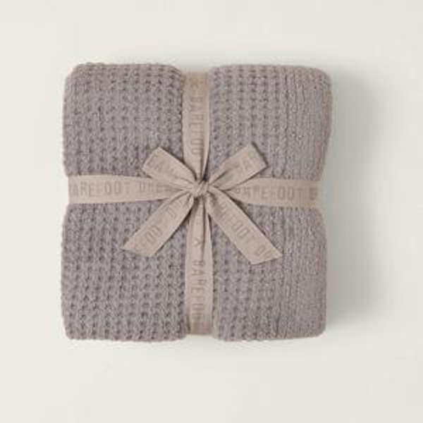CozyChic® Waffle Throw - Color: Beach Rock