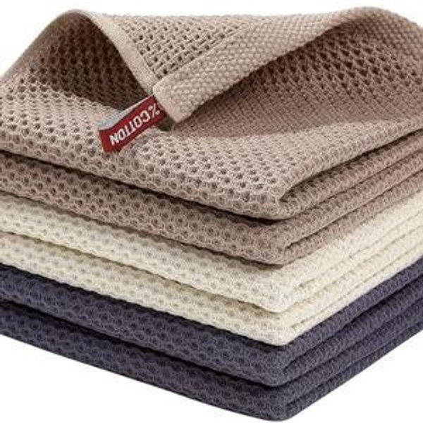 100% Cotton Kitchen Dish Cloths